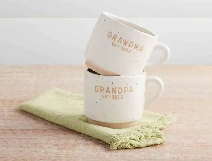 Grandpa Est. 2023 Stacking 6 oz Mug