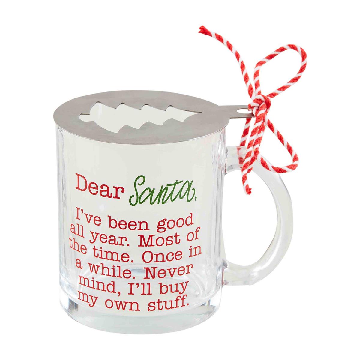 Christmas Tree Mug & Stencil Set