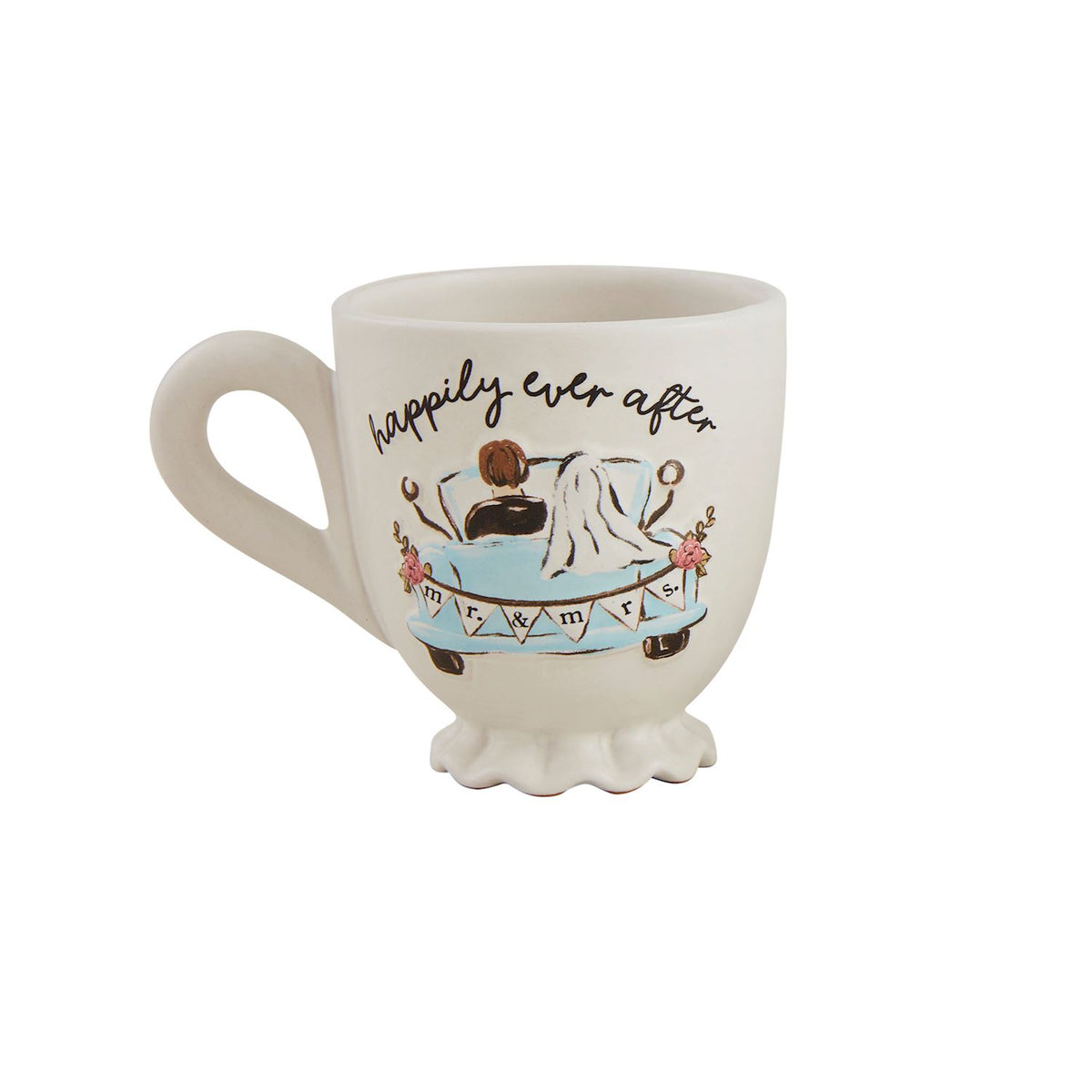 Mudpie Happily Wedding Mug