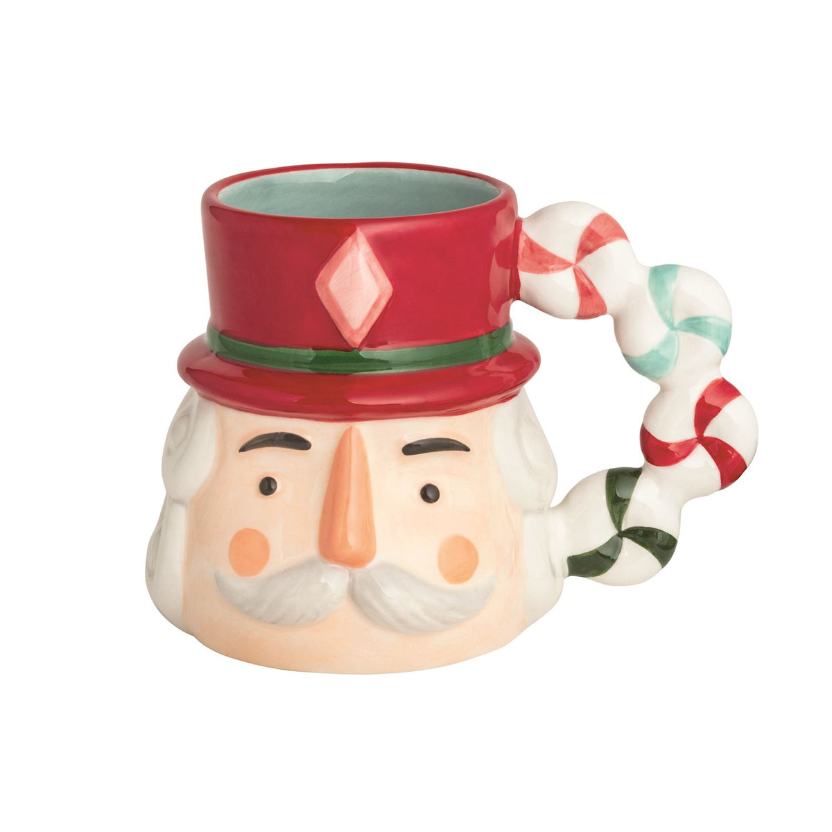 Nutcracker Candy Handle Mug