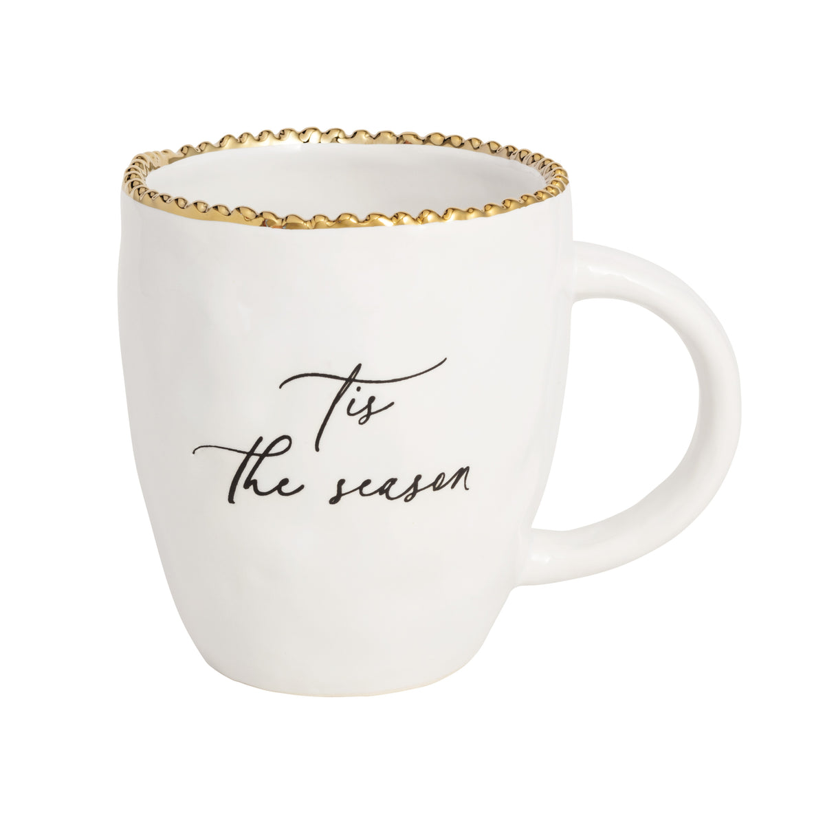 Season Gold Sentiment Mug