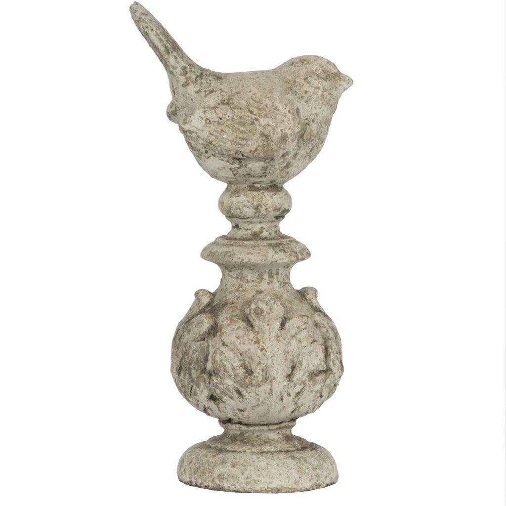 Bird Finial Accent 5x3.5x11"