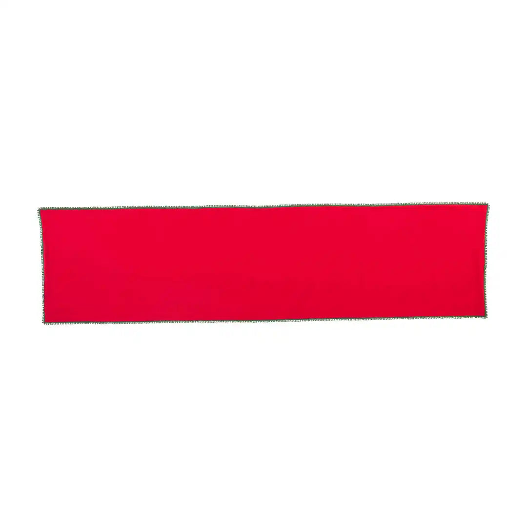 Christmas Pom Pom 18" x 72" Table Runner - 2 Colors Available