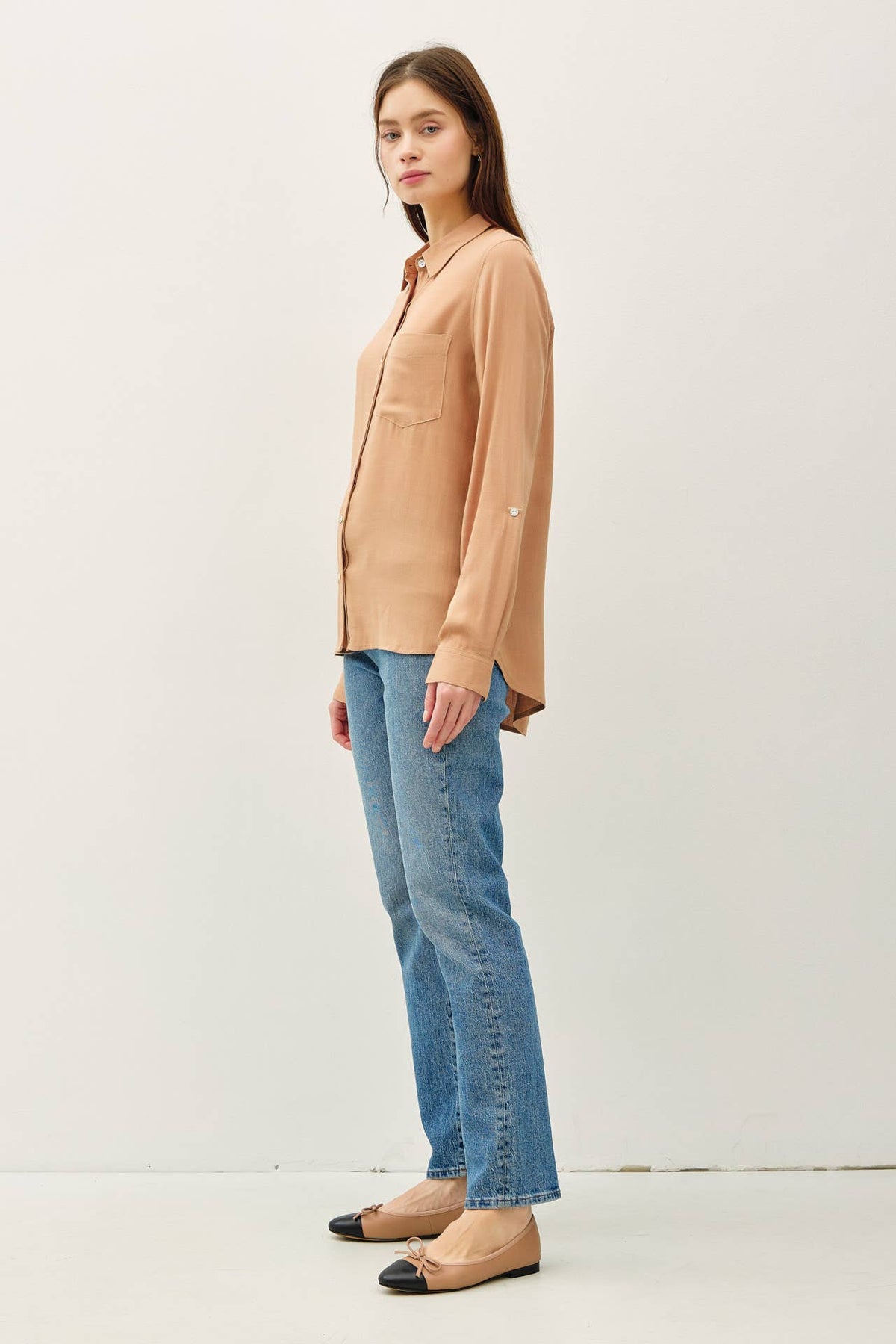 SPRING BUTTON DOWN SHIRT