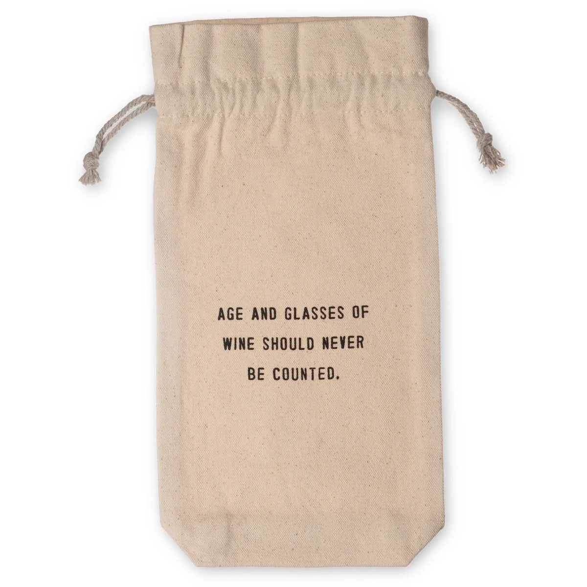 Wine Bag - Age and Glasses of Wine