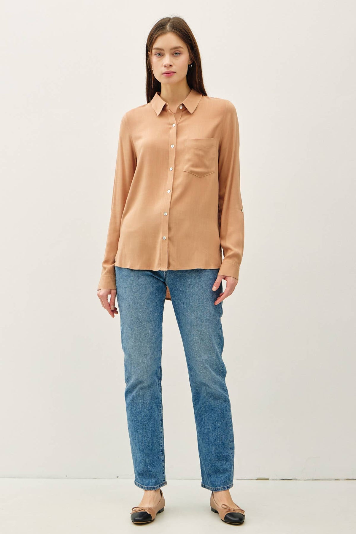 SPRING BUTTON DOWN SHIRT