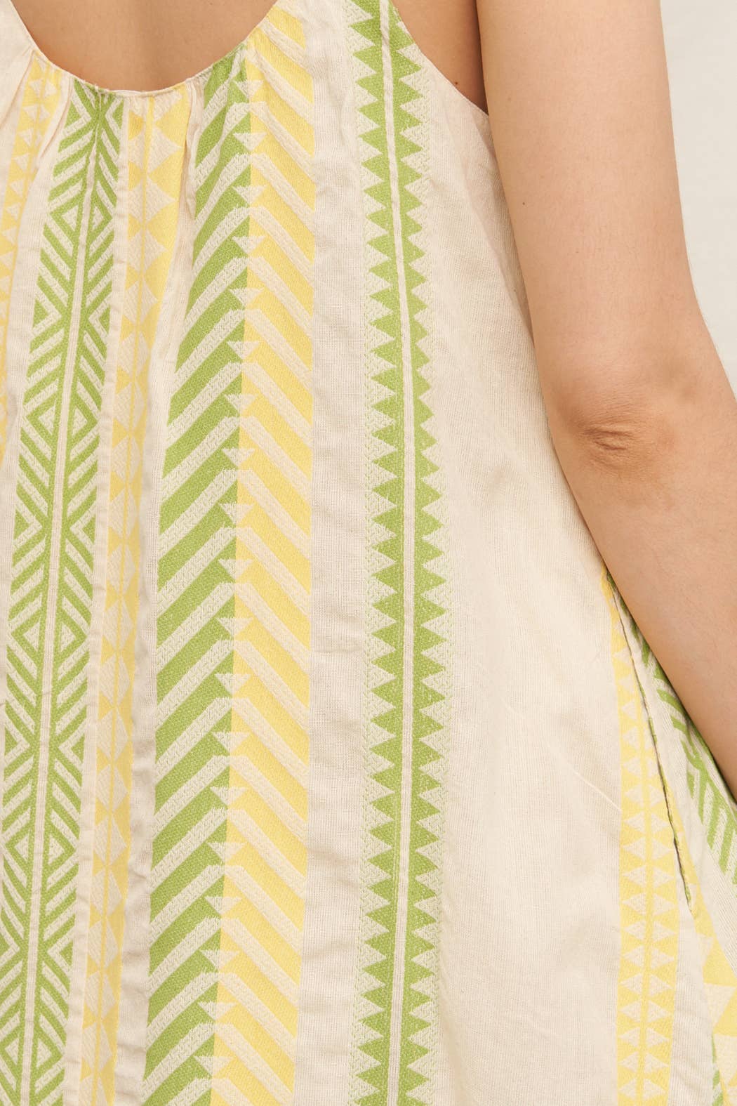 Embroidered Cami Maxi Dress
