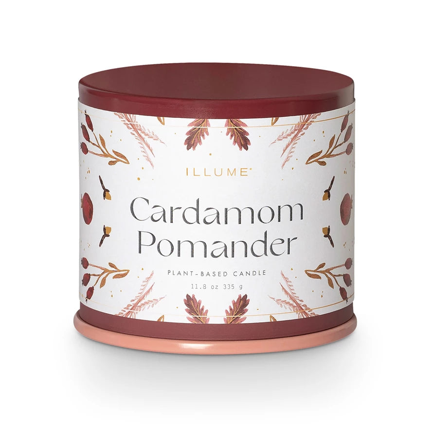 Cardamon Pomander Vanity Tin 11.8 oz Candle