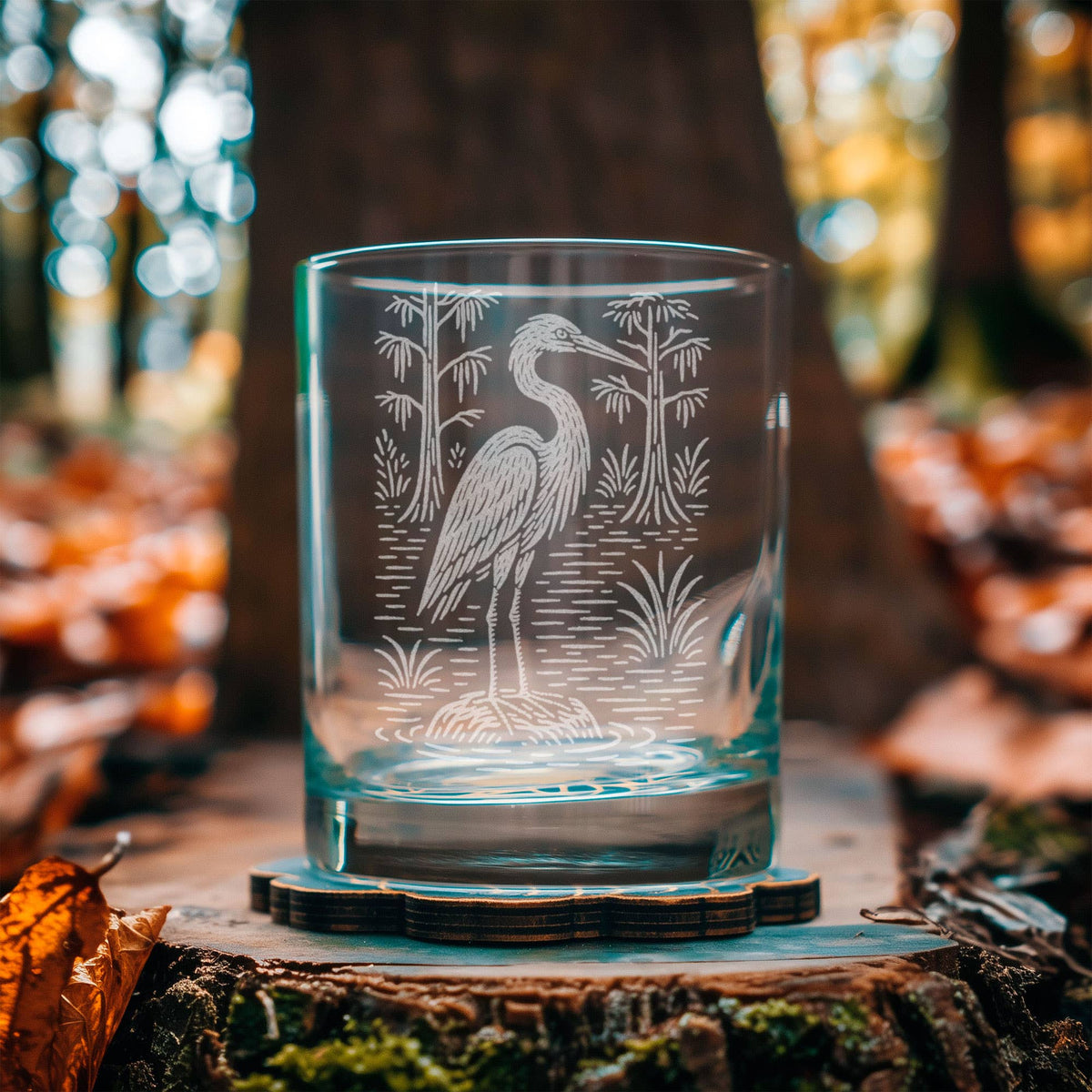 Egret Drinking Glasses