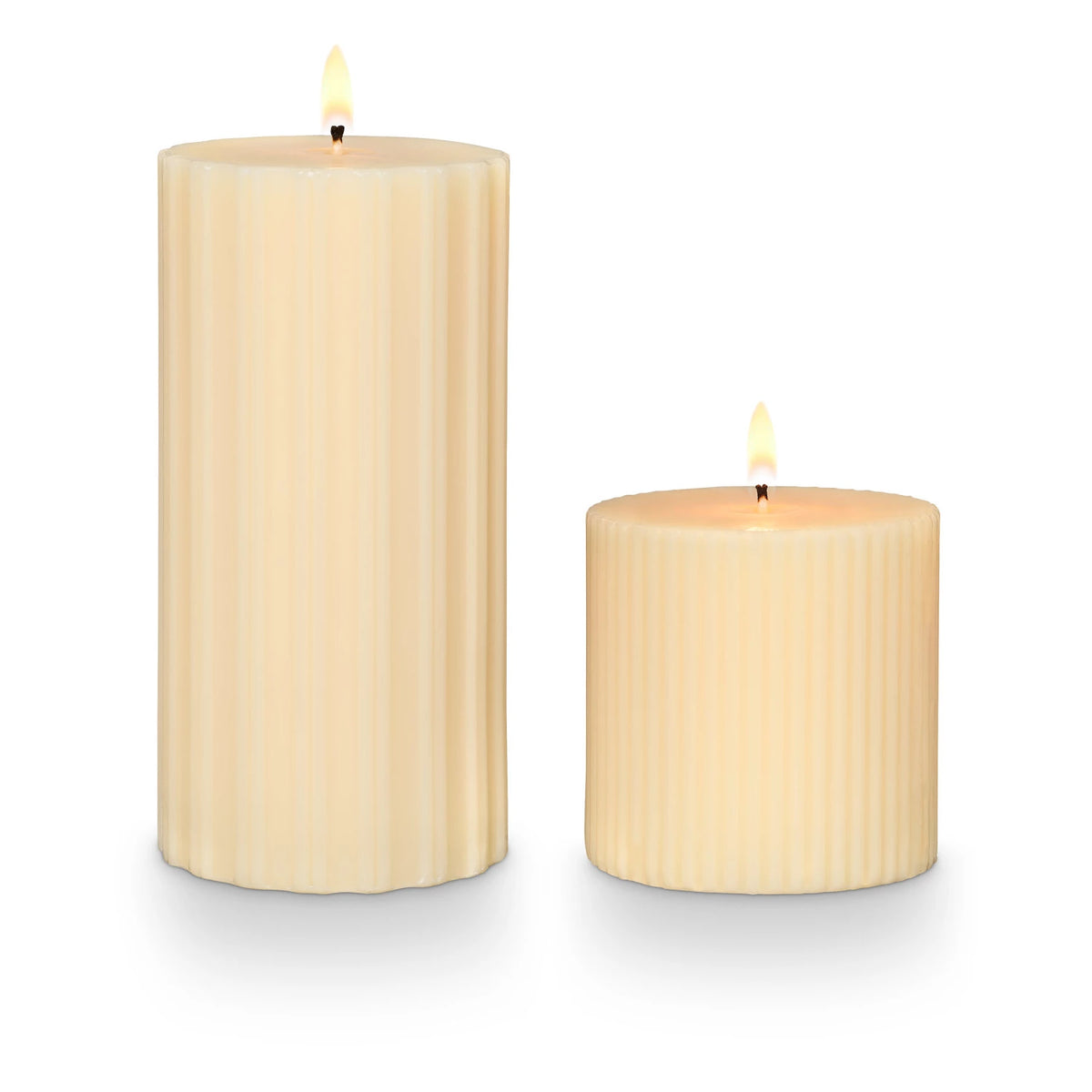 Isla Lily Fragrance Small Pillar Candle