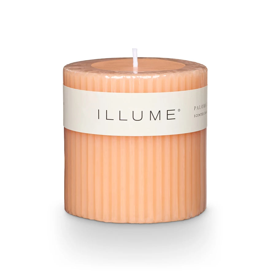 Paloma Petal Fragrance Small Pillar Candle