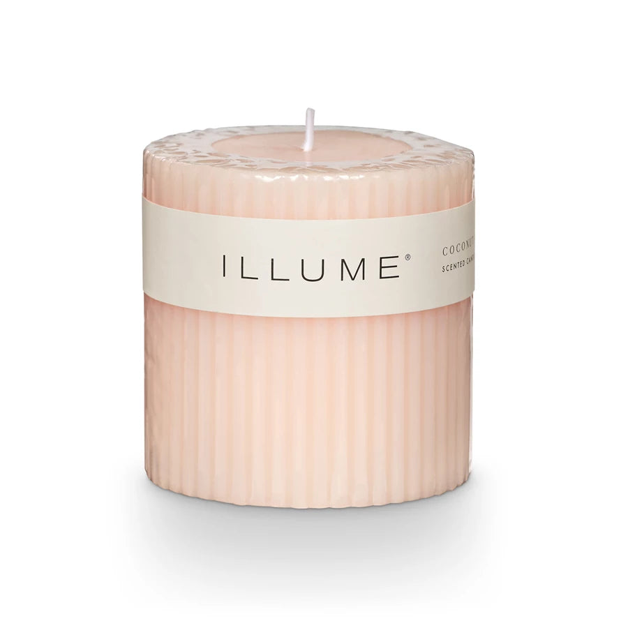 Coconut Milk Mango Fragrance Small Pillar Candle