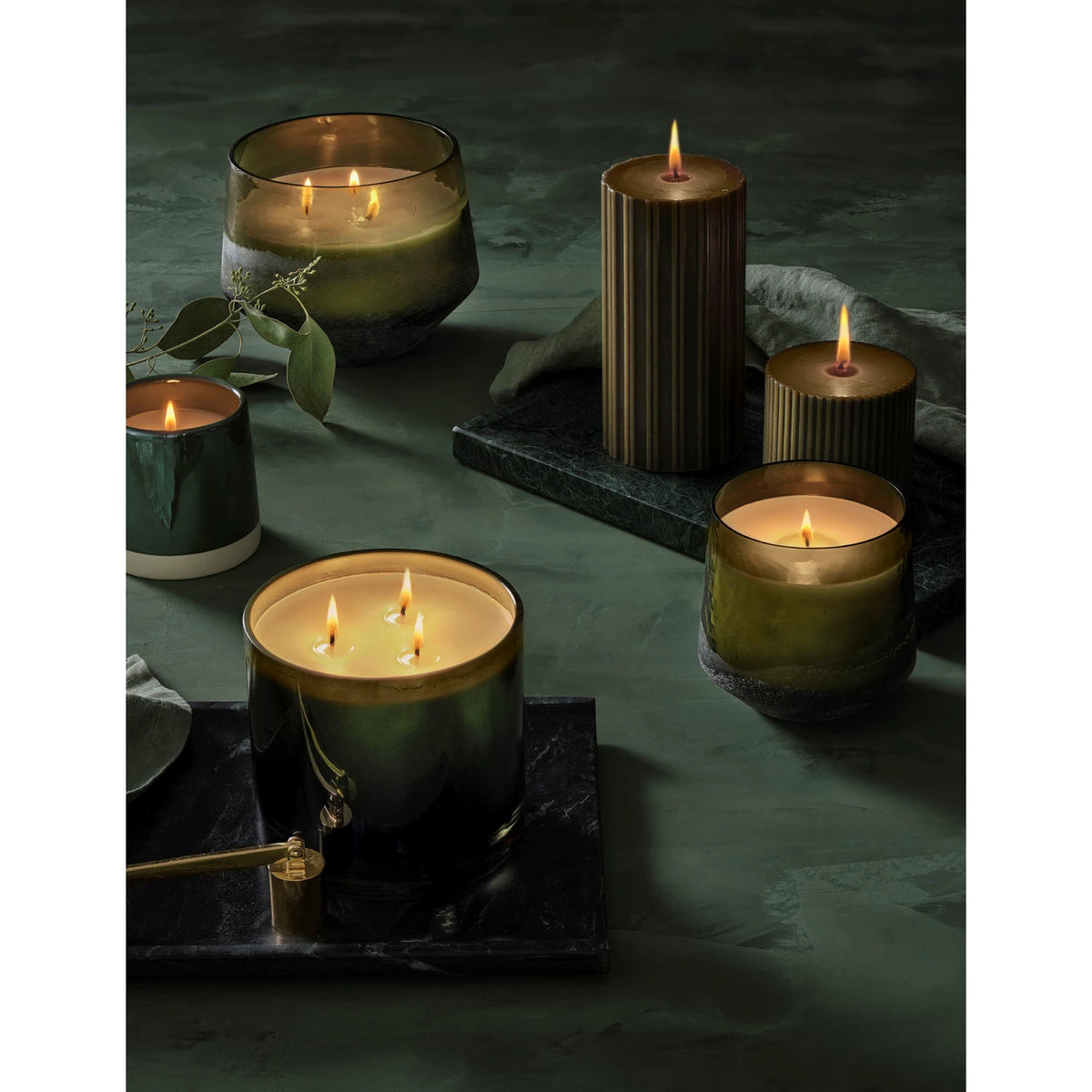 Balsam & Cedar Fragrance 3" Pillar Candle