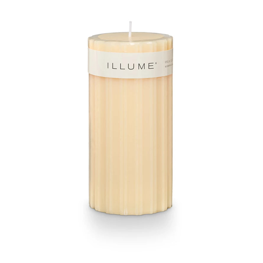 Isla Lily Fragrance Medium Pillar Candle