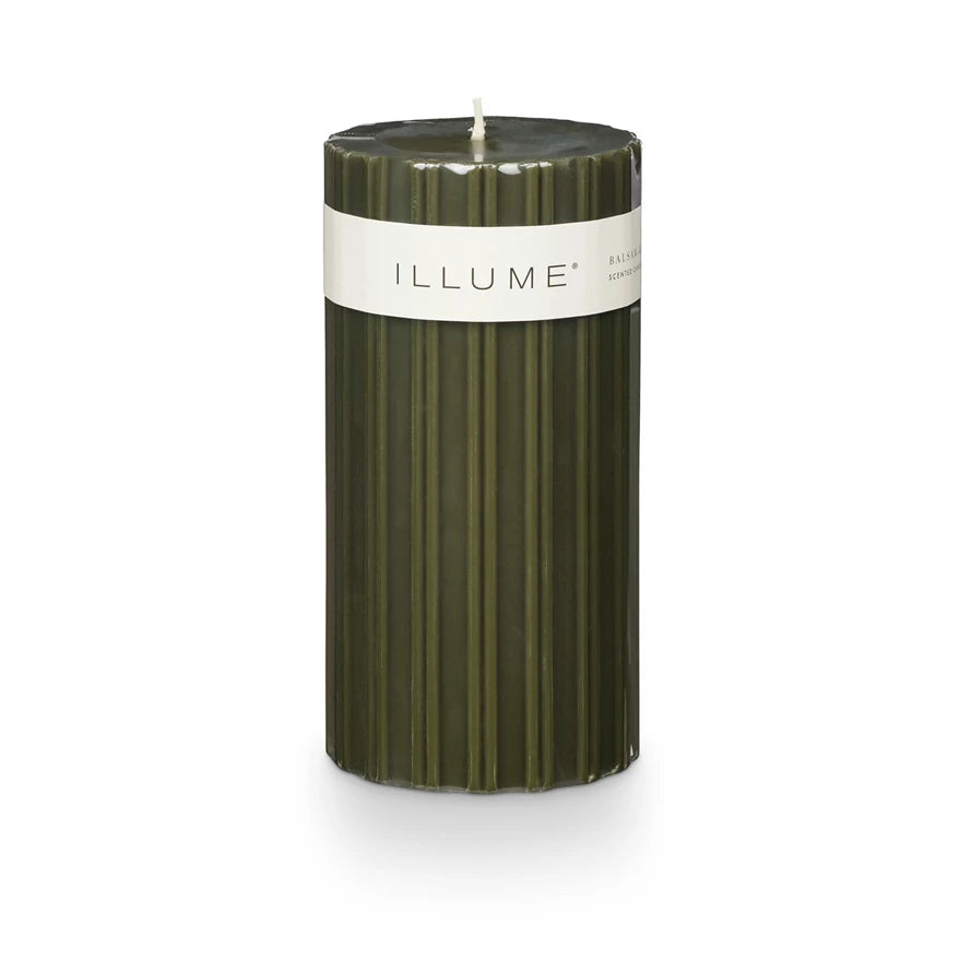 Balsam & Cedar Fragrance 6" Pillar Candle
