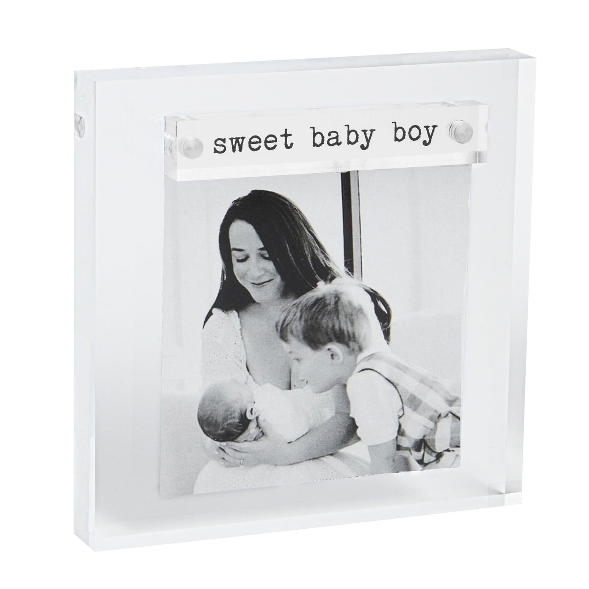 Sweet Baby Boy Mini Acrylic Frame