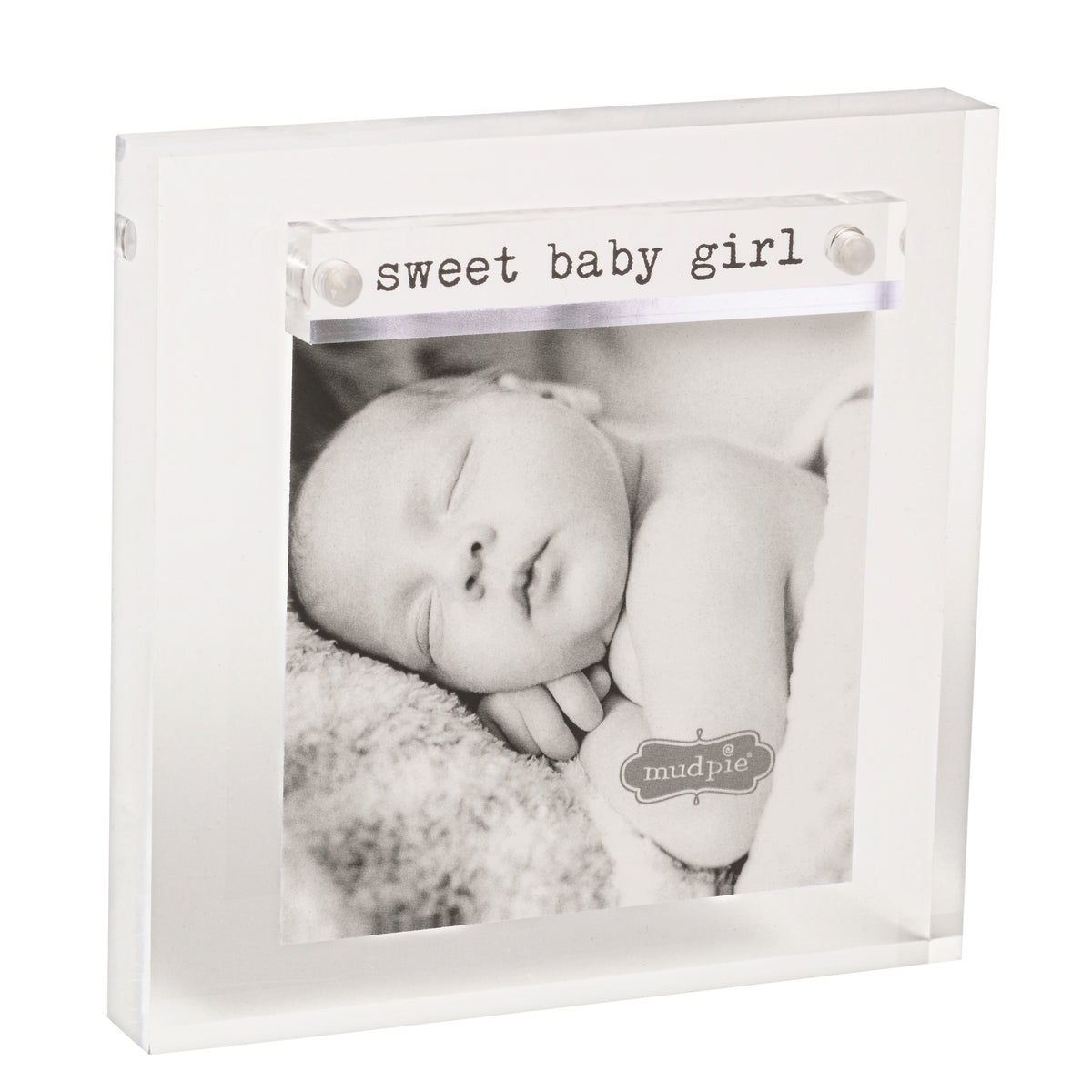 Sweet Baby Girl Mini Acrylic Frame