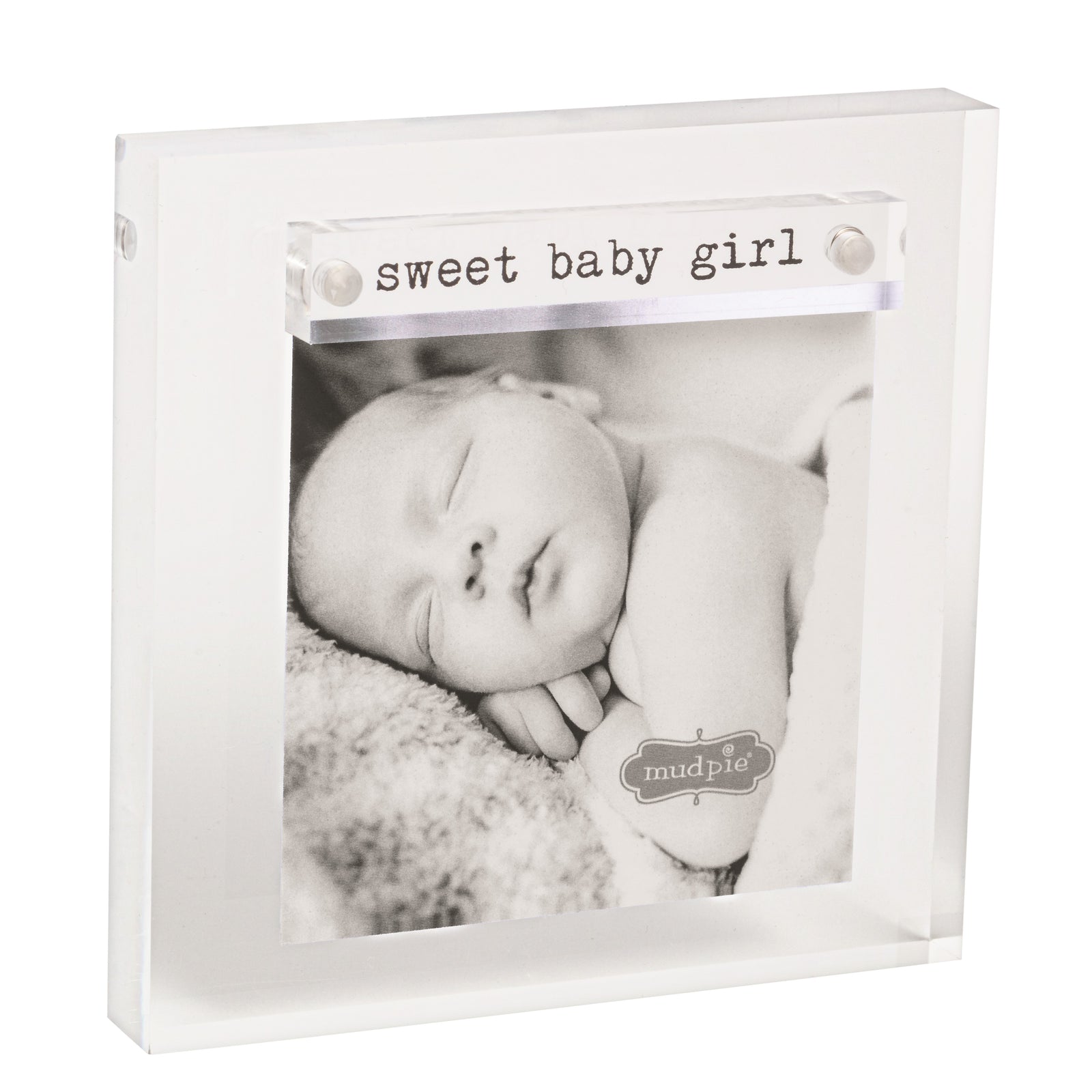 Sweet Baby Girl Mini Acrylic Frame