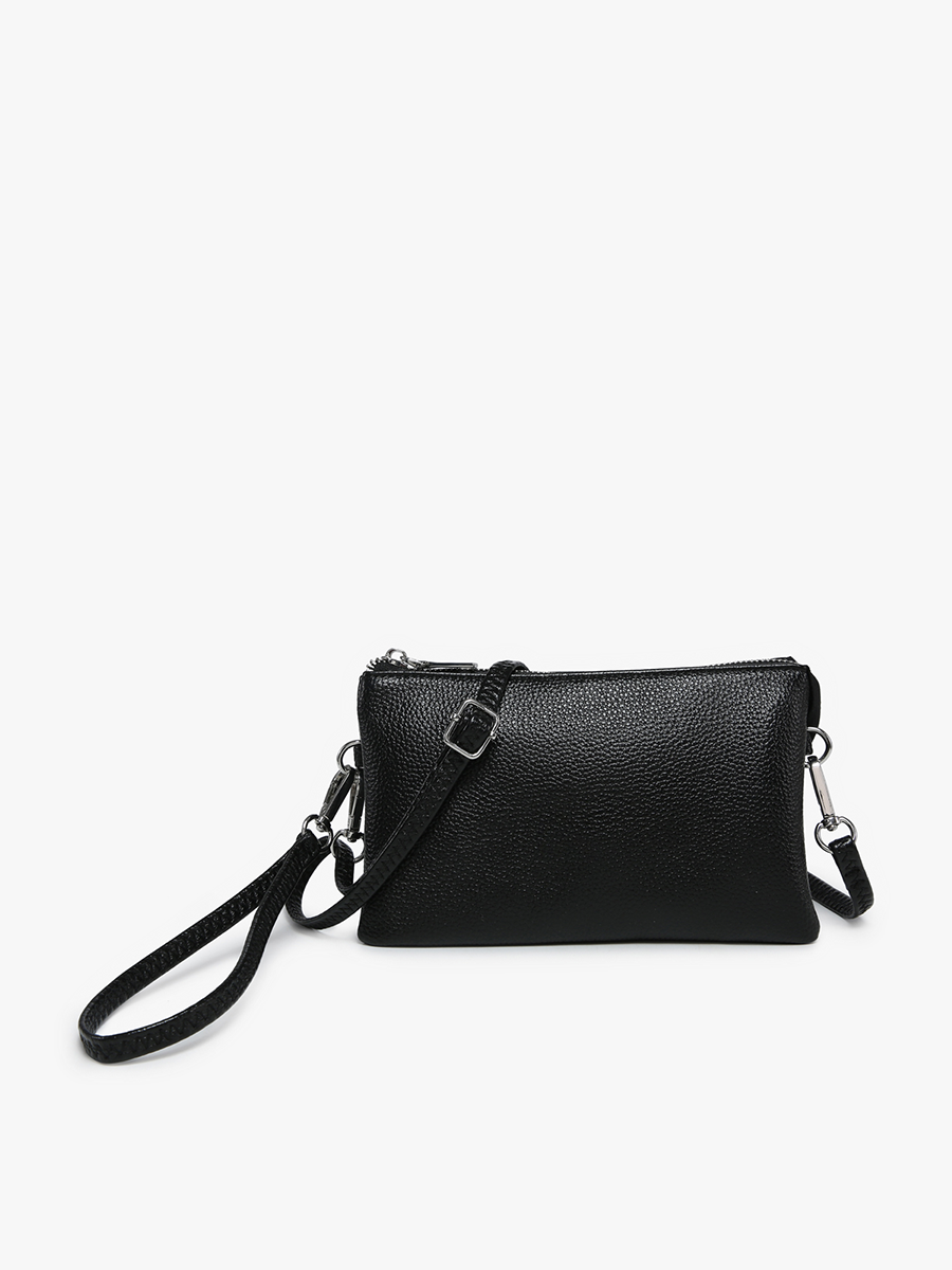 Riley 3 Compartment Crossbody/Wristlet