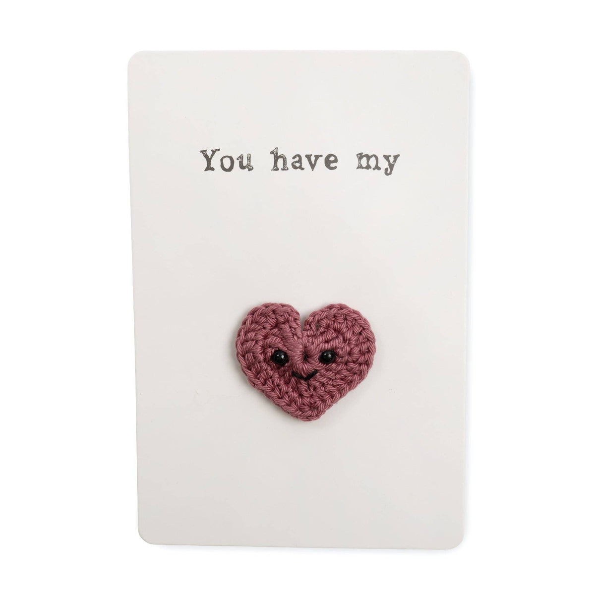 Crochet Pin Card-
