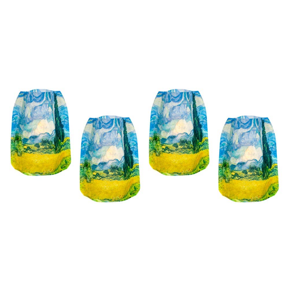 Luminary Lantern - Van Gogh Cypresses