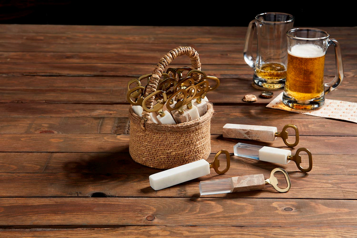 Marble & Resin Bottle Openers - 4 Styles