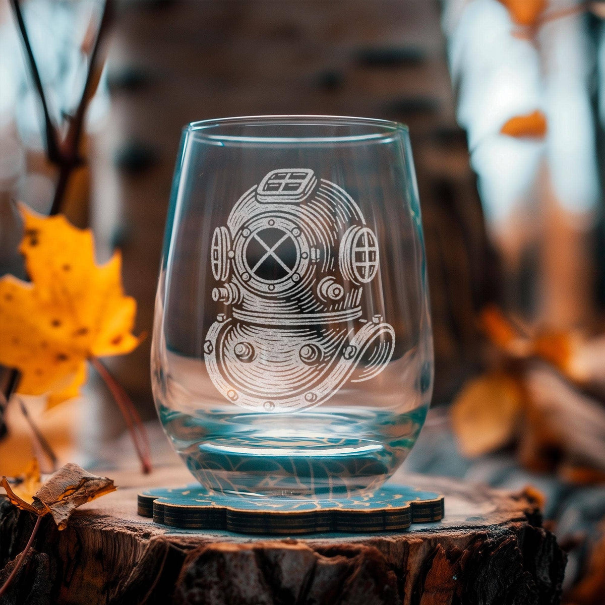 Diver Helmet Glasses
