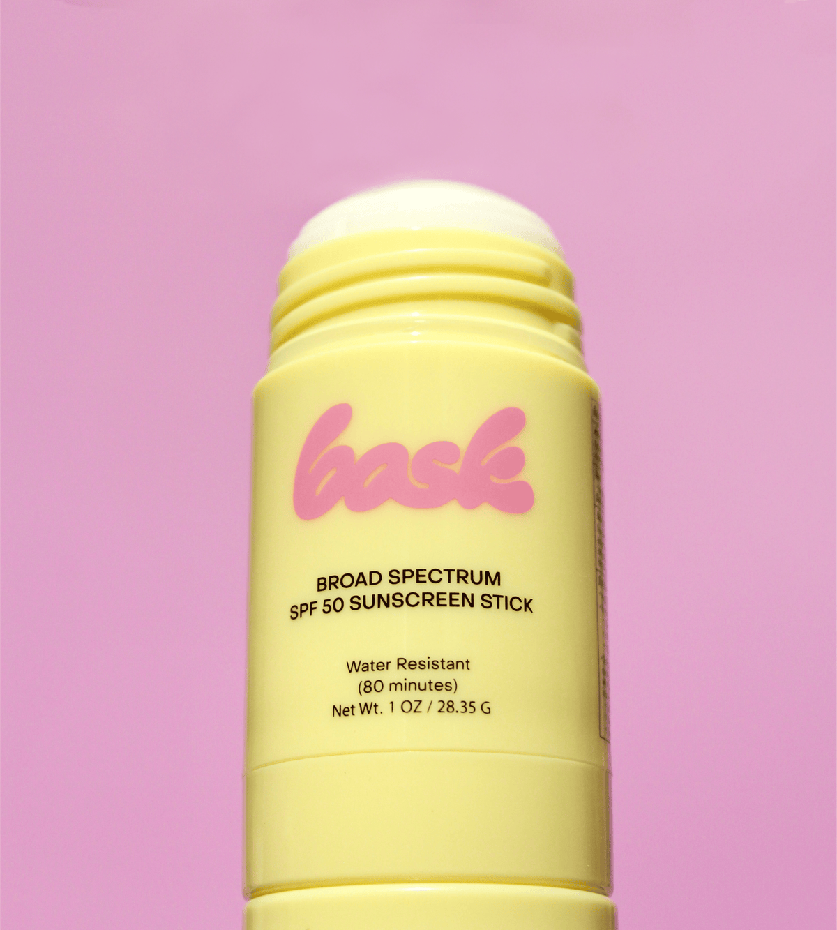 Bask SPF 50 Fragrance Free Suncreen Stick