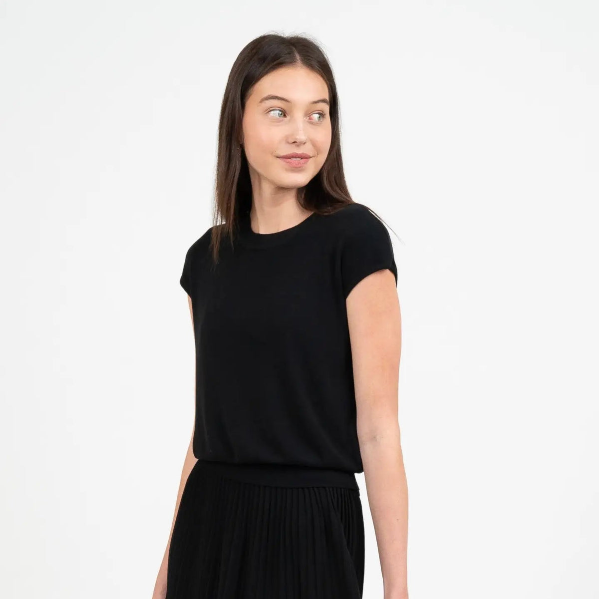 Crew Neck Sweater Top