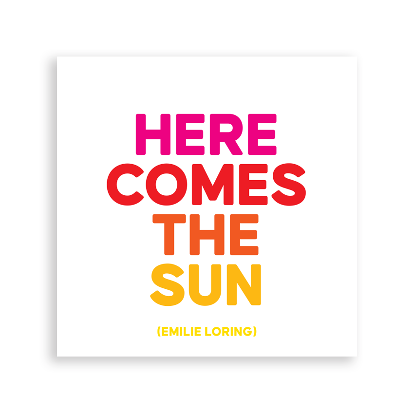 Magnets - MD338 - Here Comes The Sun (Emilie Loring)