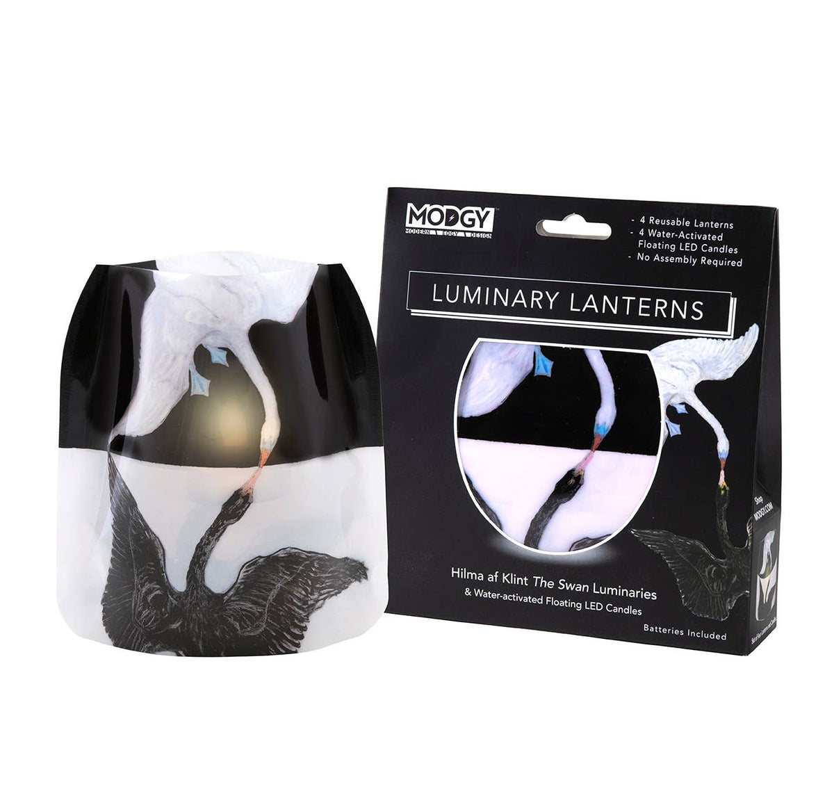 Luminary Lantern - Hilma af Klint The Swan