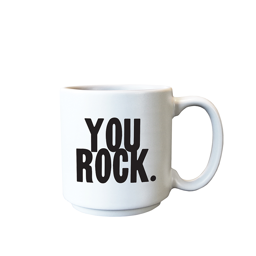 Mini Mugs - ED209 - You Rock (Saying)
