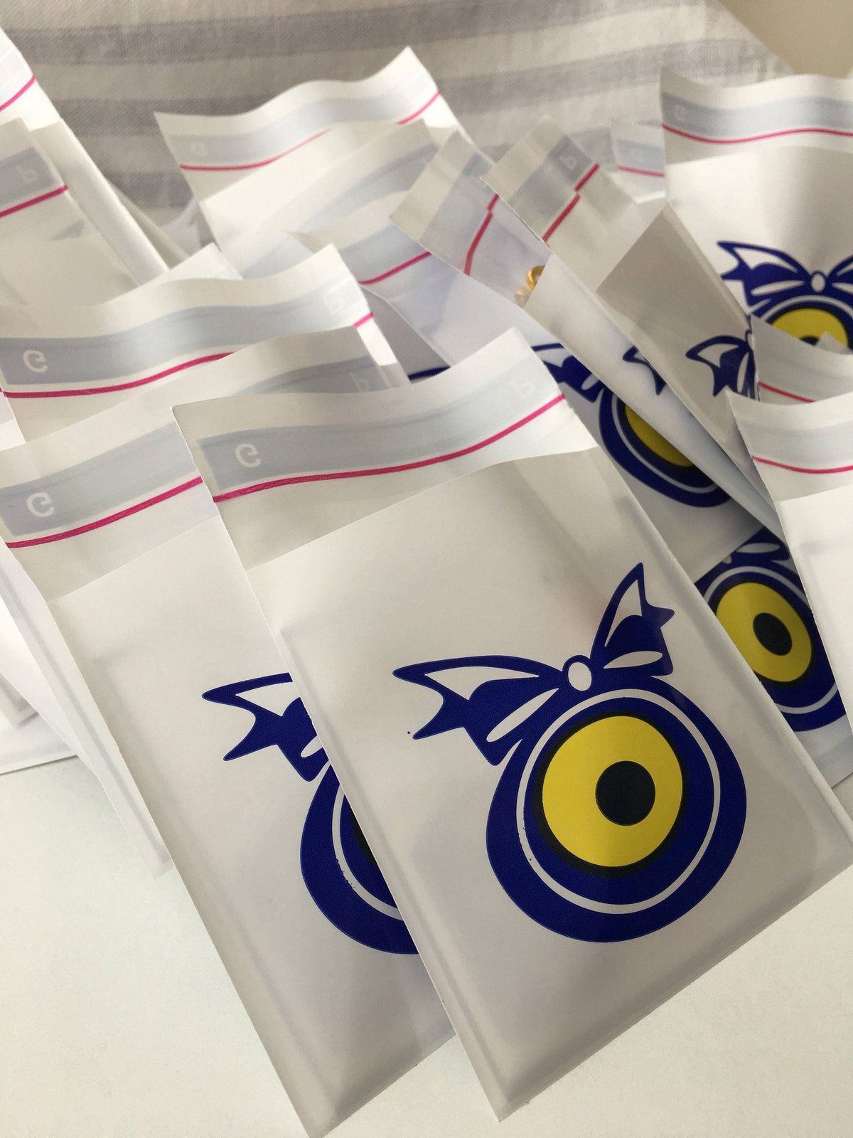 Blue Evil Eye Bracelet, Seed Beads Bracelet, Evil Eye Charm Bracelet