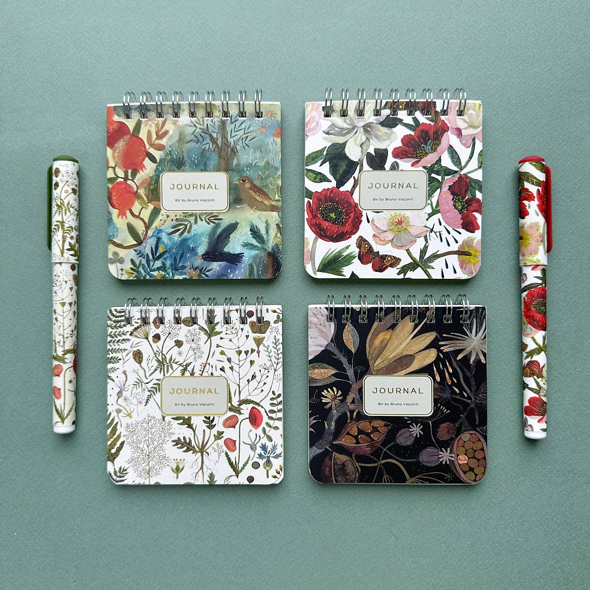 Pocket Art Journal  - Peonies