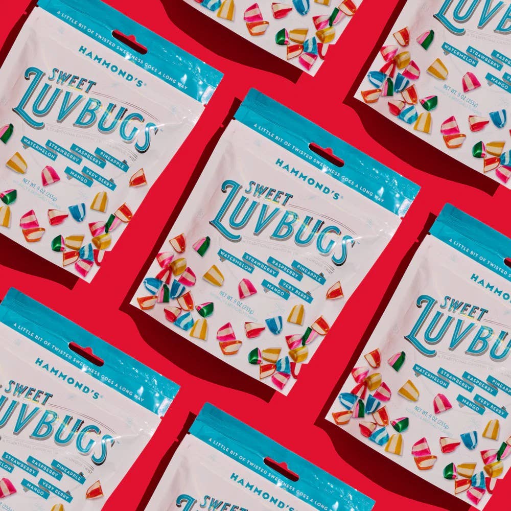 Traditional Candy - Sweet Luvbugs - 9 oz Resealable Bag