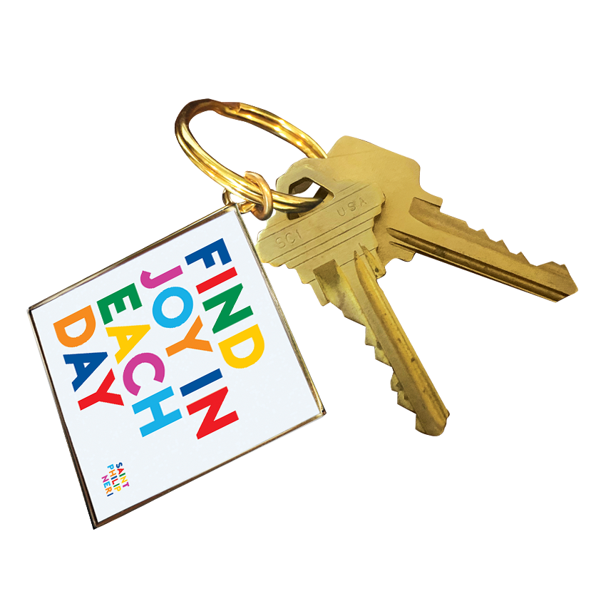 Keychains - KCD239 - Find Joy (Saint Philip Neri)