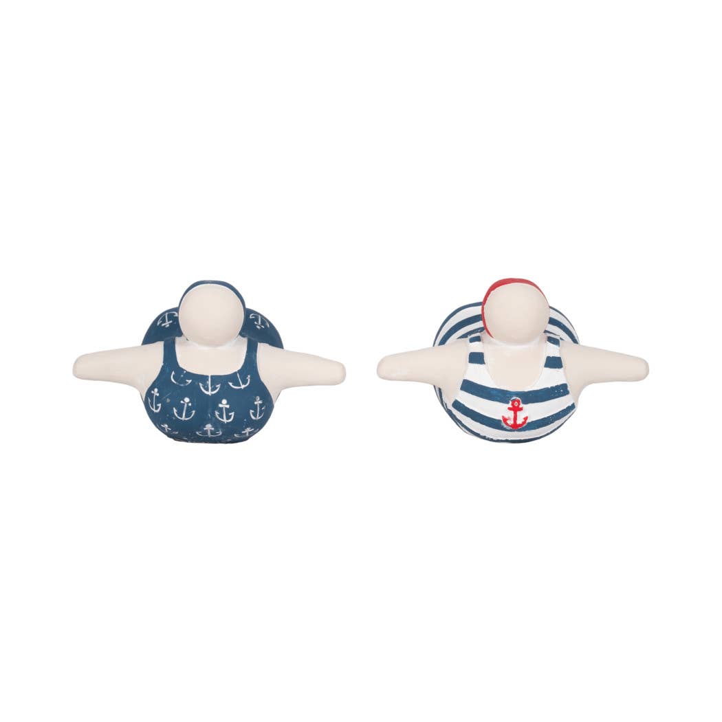 Cement Bathing Beauties Figurine