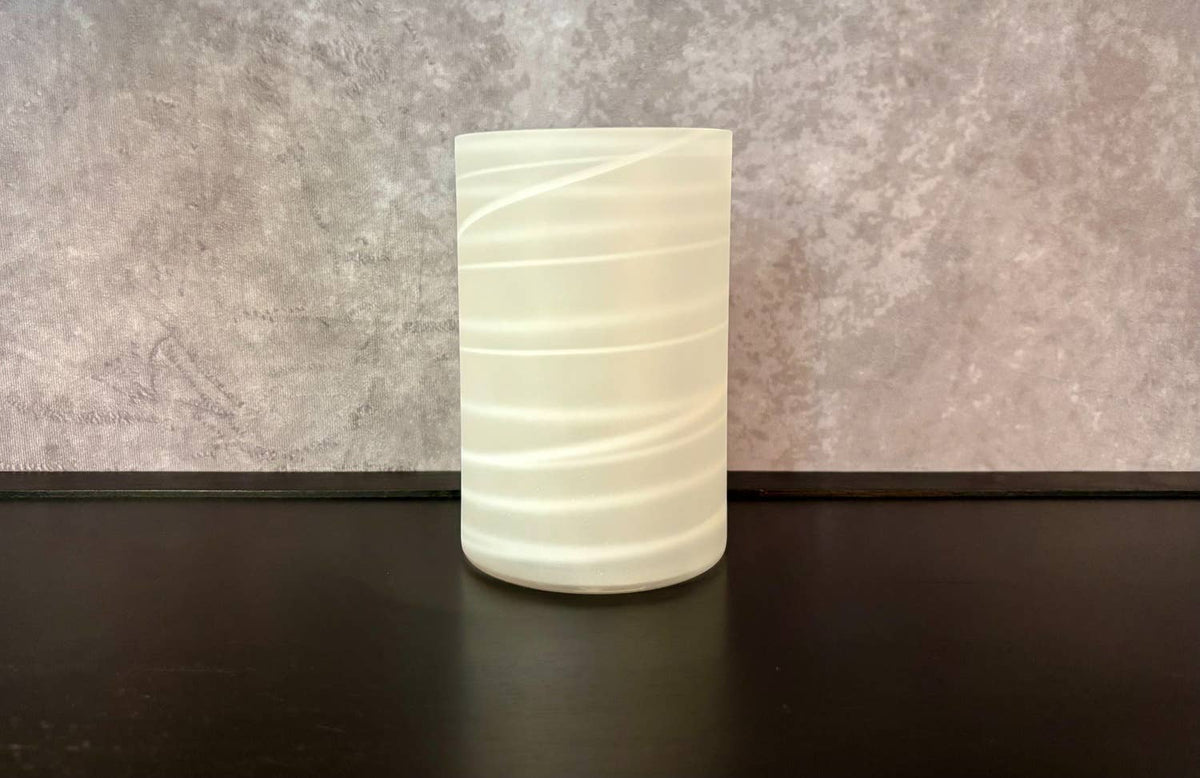 4x6" GLACIER GLOW VASE