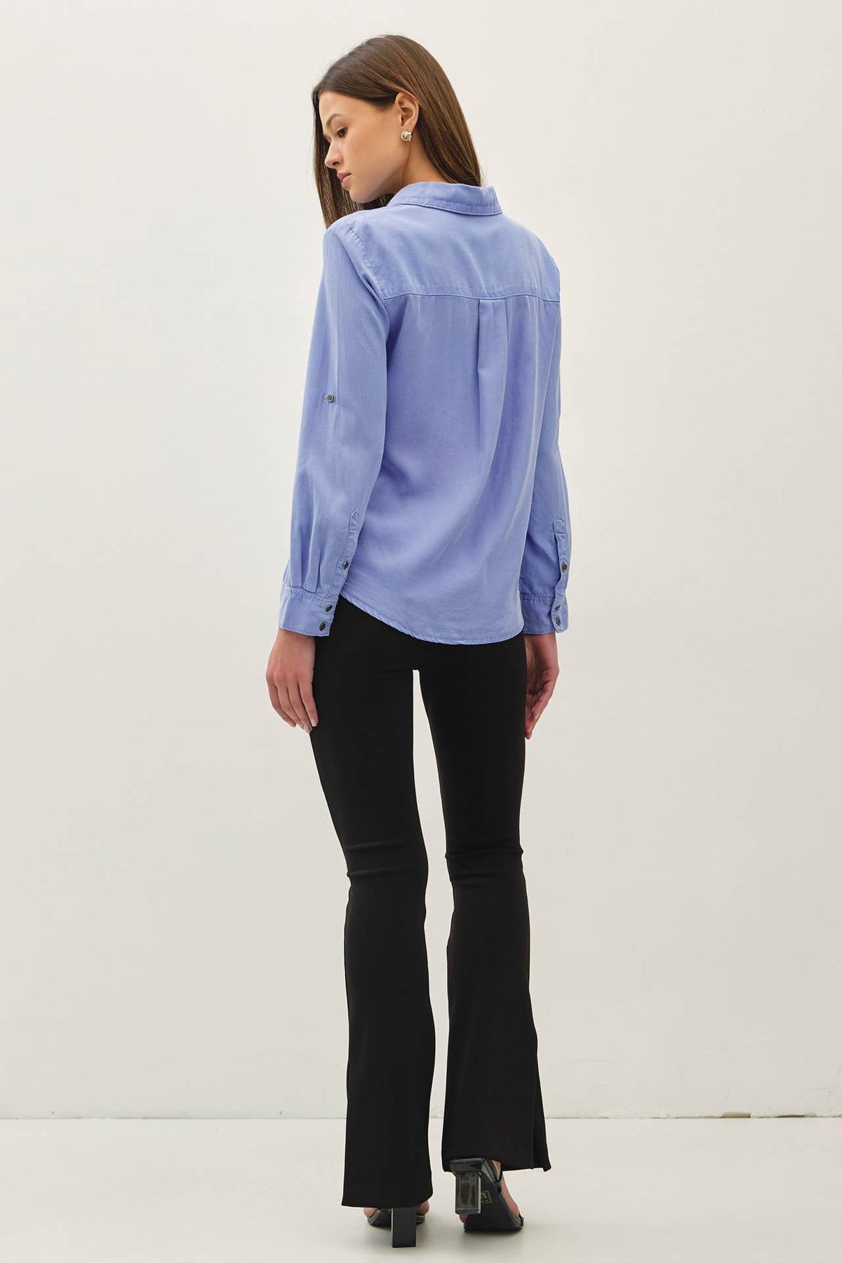 TENCEL ROLLED CUFF SHIRTS