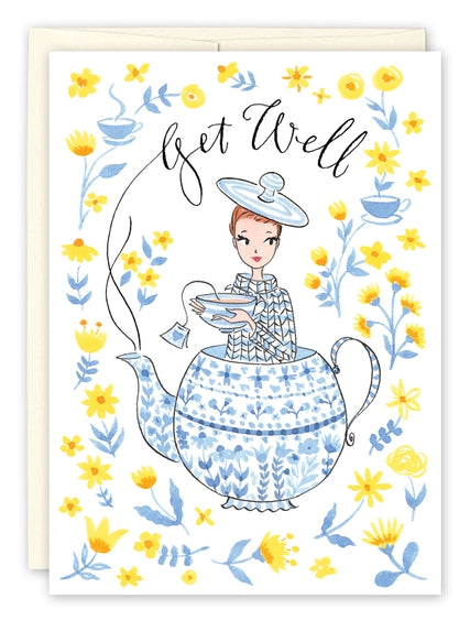 Tea Get Well Card