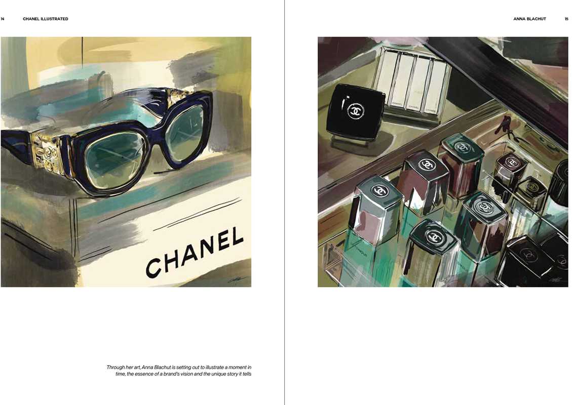 Chanel Illustrated by Siska Lyssens