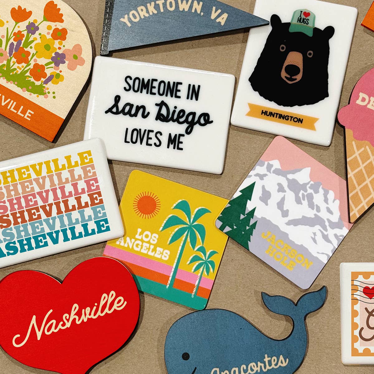 Tarpon Spring Magnet - Someone Loves Me