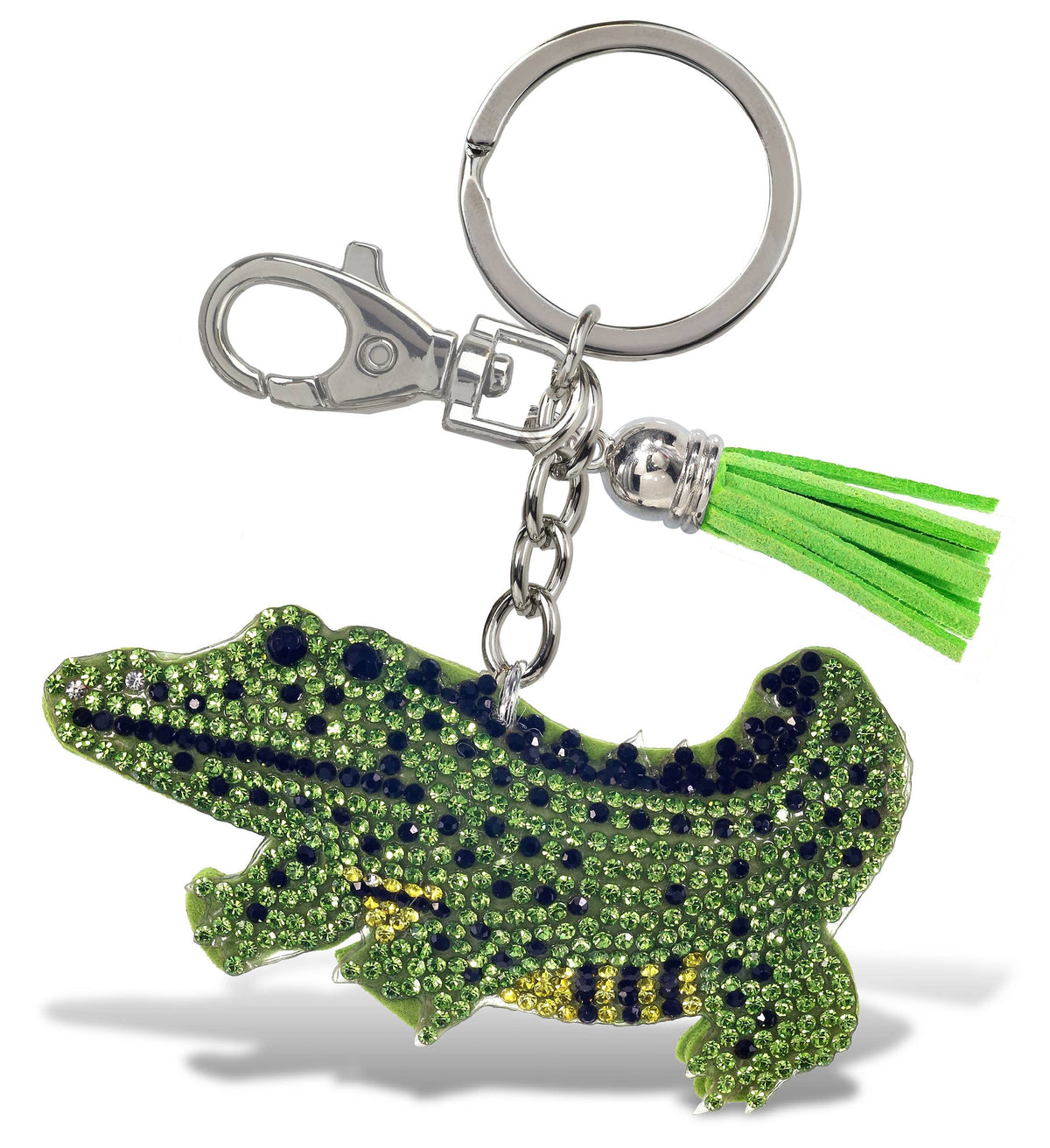 Sparkling Rhinestones Charm - Gator