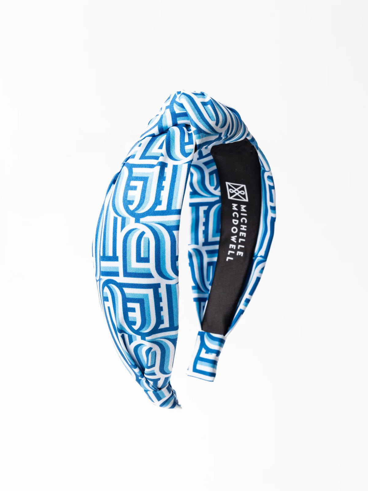 Luna Headband | Touchdown Tail Blue + White