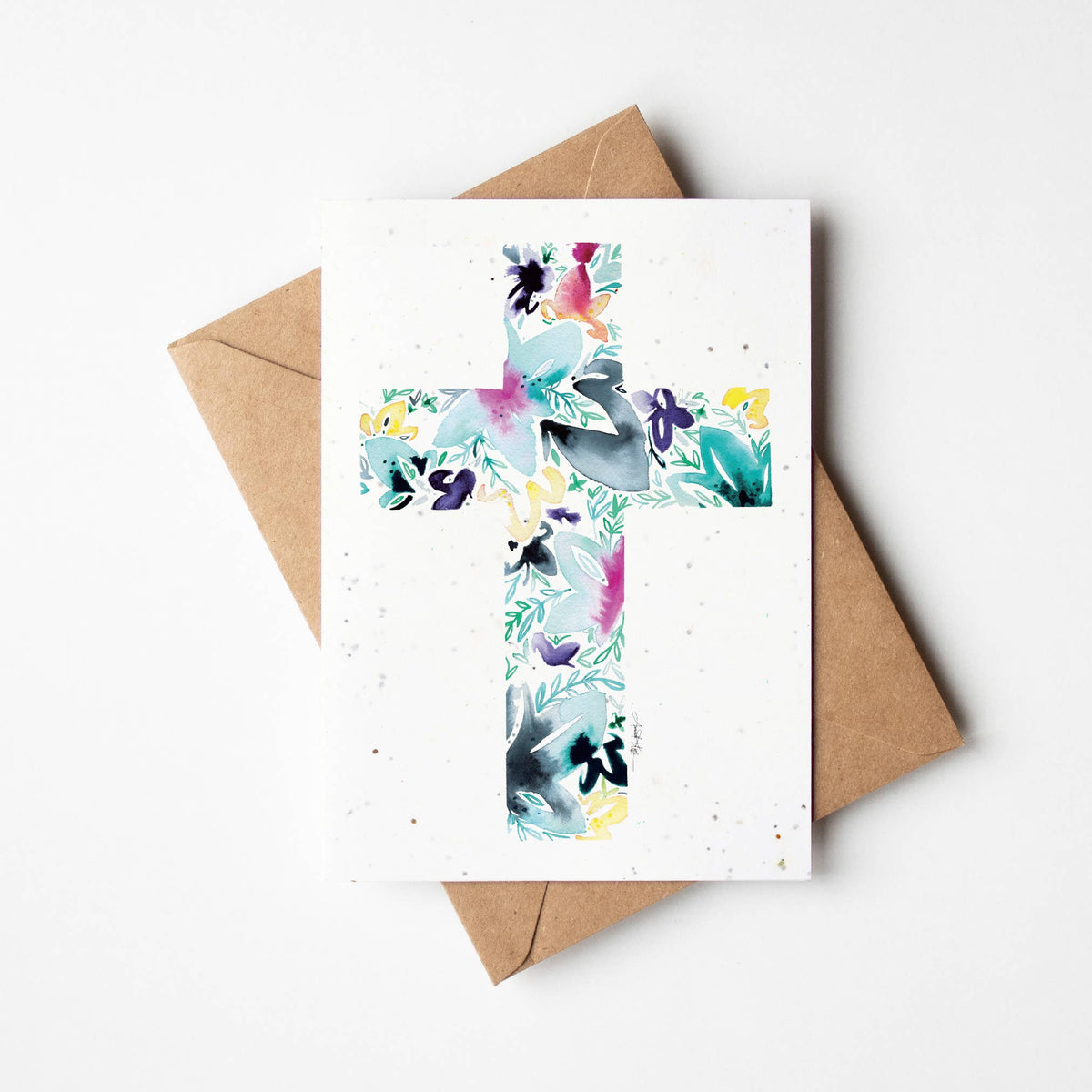 Cross Plantable Greeting Card