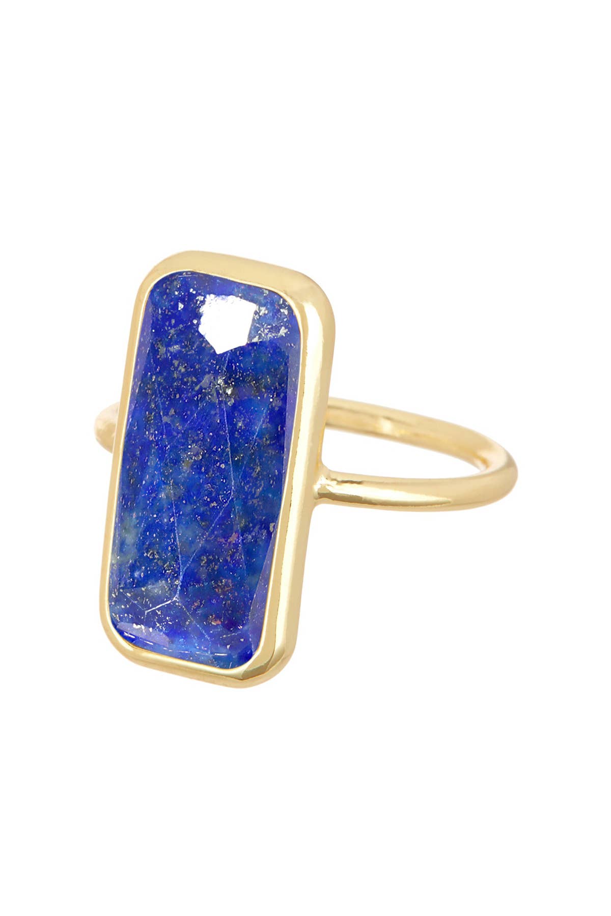 Lapis Rectangle Ring - GP