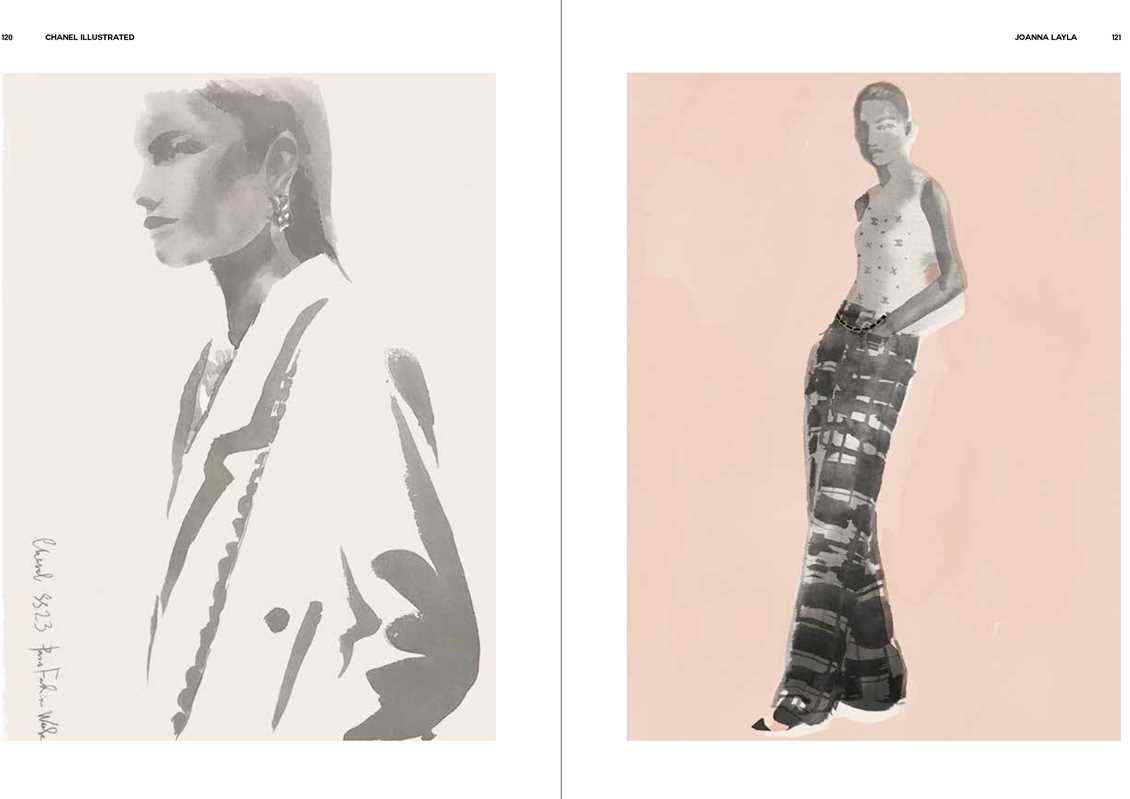 Chanel Illustrated by Siska Lyssens