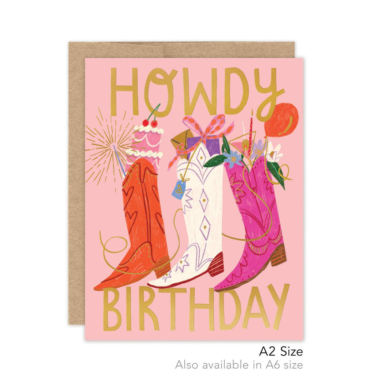Howdy Birthday Card