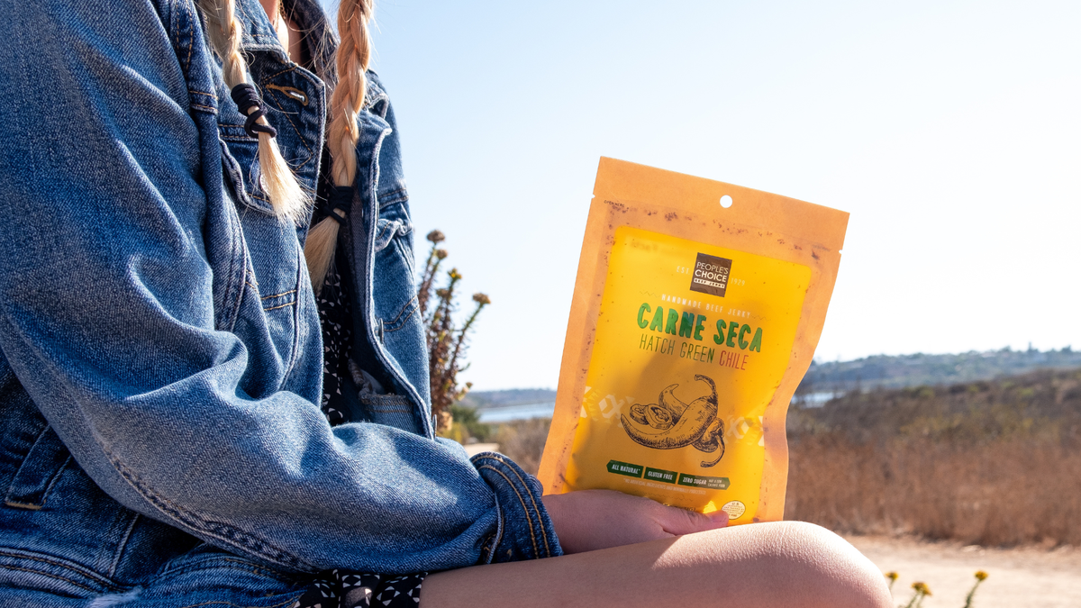 Carne Seca - Hatch Green Chile Beef Jerky