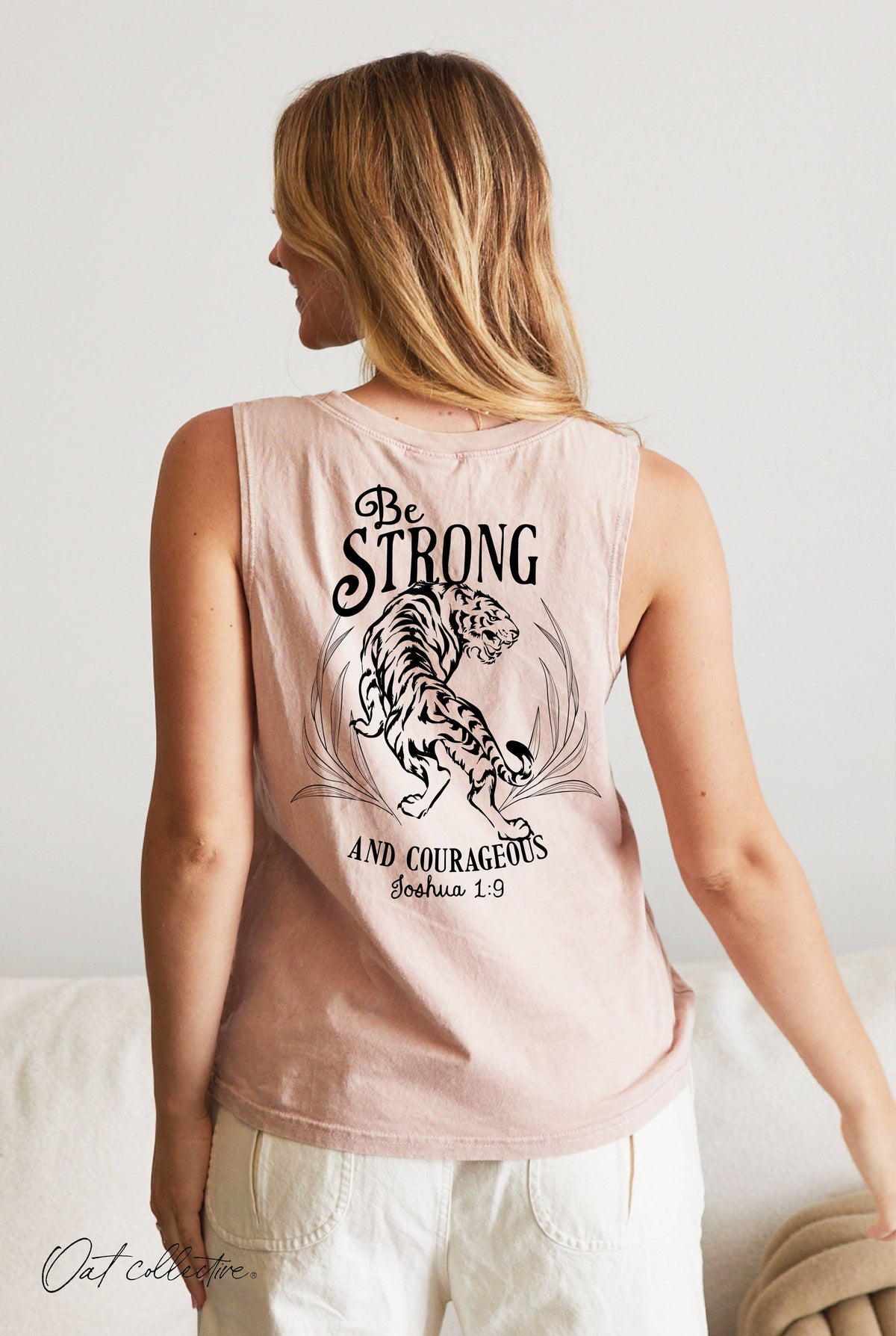 BE STRONG Mineral Graphic Tank Top